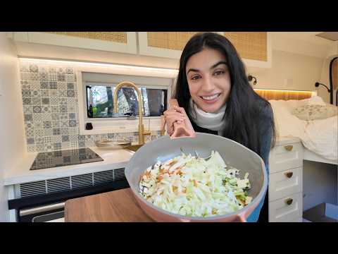 Cooking Dumplings in our VAN
