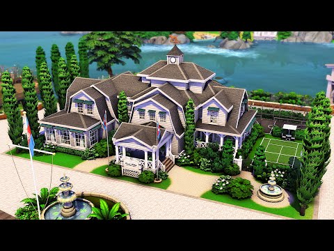 Hamptons Country Club and Spa | The Sims 4 Speed Build