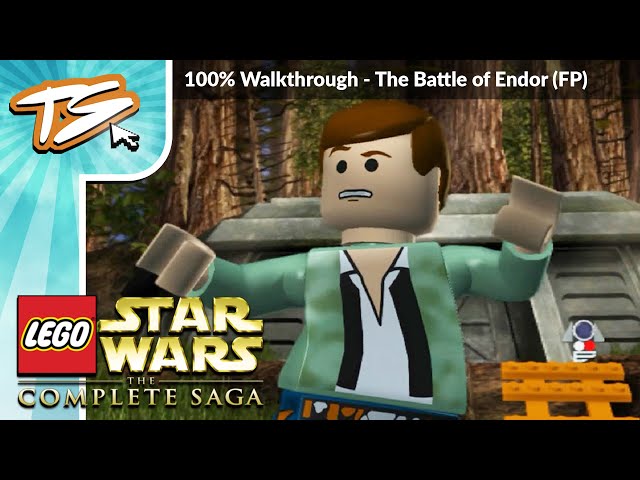 THE BATTLE OF ENDOR (FREE PLAY) - Lego Star Wars: The Complete Saga 100% Walkthrough #69