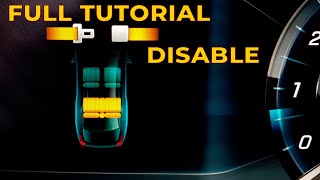 How to Disable Rear Seat Belt Warning on Mercedes W213 W205 W222 W217 / Disable Seat Belt Mercedes