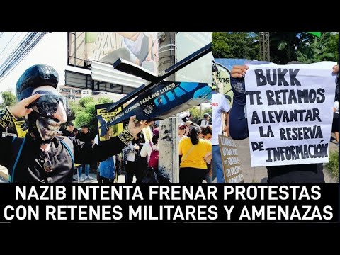 GOB BUKELE ORDENA RETENES MASIVOS PARA DETENER PROTESTAS AL ESTILO DE NICOLAS MADURO!