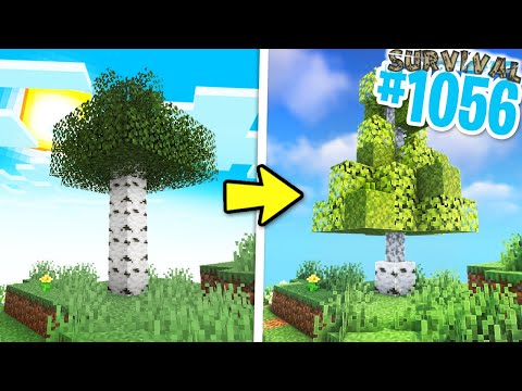 COME COSTRUIRE un ALBERO CUSTOM - Minecraft ITA SURVIVAL #1056