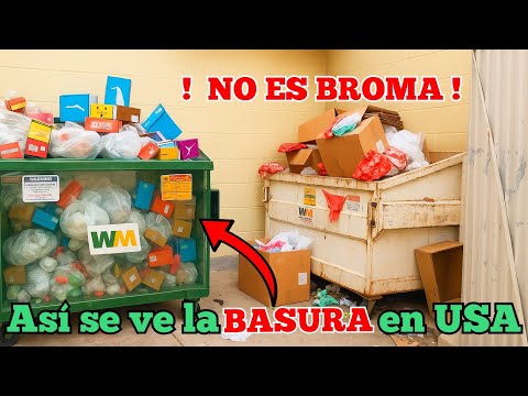 Así se DESPERDICIA en Estados Unidos.  tiran TODO NUEVO #dumpsterdiving #foryou
