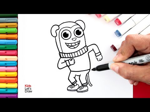 ¡Cómo Dibujar y Pintar a MAX de TWIDDLEFINGER Paso a Paso! | How to draw Max (TwiddleFinger FNF Mod)