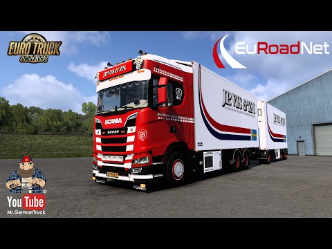 [ETS2 v1.52] Scania S Neue Abladestelle testen - EuRoadnet Map v1.7