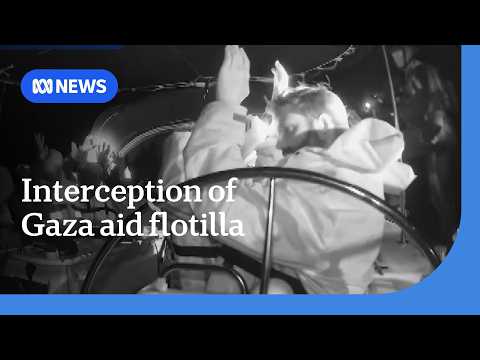 YouTube video thumbnail: Israel Condemned After Interception of Gaza Aid Flotilla