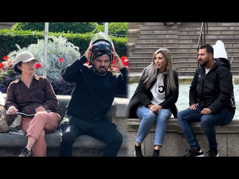 Listening to people conversation while sitting with them | joker pranks latest 2024