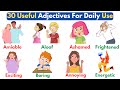 Adjectives and Their Opposites