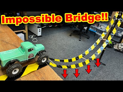 MIni RC Crawlers vs dodgy bridge