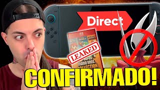 BUENAS y MALAS NOTICIAS de Nintendo SWITCH 2! Adios a Silksong, Aniversario de Mario FILTRADO y +