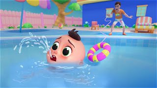 स्विमिंग पूल गीत 🏊‍♂️ shikshaaprad aur manoranjak hindee baal geet | Baby Berry