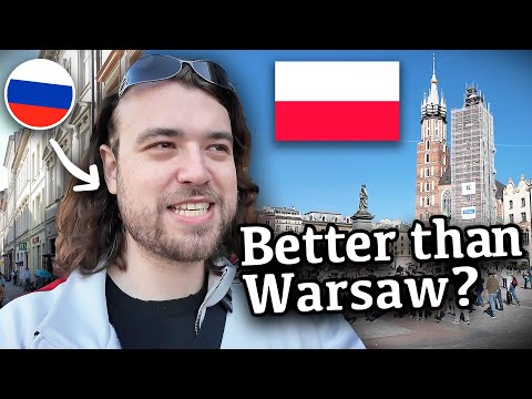 First time in KRAKOW 🇵🇱 Russian reacts to Poland