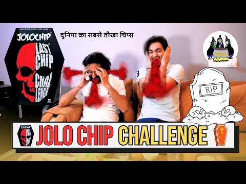 JOLO CHIP Challenge 🥵🤯 More Spicy Chip | जोलो चिप चैलेंज | lafantars