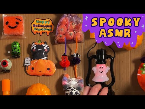 Spooky ASMR with my DIY Halloween fidget board!