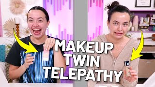 Twin Telepathy Makeup Challenge! Can We Pick the Same Products?