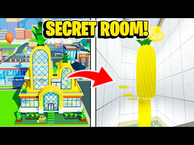 Secret Room In The New Pineapple House In Roblox Livetopia Update 43
