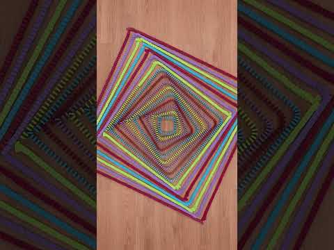 Satisfying Square Domino Spiral Falldown!