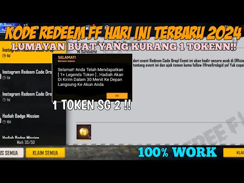 KODE REDEEM FREE FIRE TERBARU 2 JANUARI 2025 HARI INI‼️