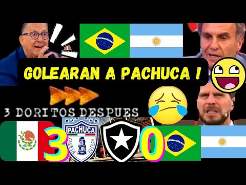 3 DORITOS DESPUES MENOSPRECIARON A PACHUCA Y LES CERRARON LA BOCA !! PACHUCA 3 VS 0 BOTAFOGO !!
