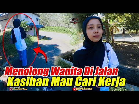 Menolong Wanita Cantik Nunggu Bus Tidak Ada Mau Cari Kerja