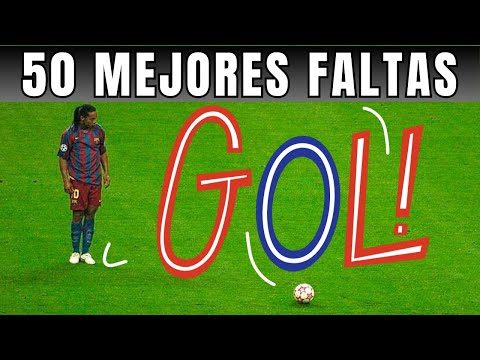 Top 50 MEJORES Faltas de la Historia del Fútbol ⚽️🔥 - Parte 2 ¡Golazos Épicos!