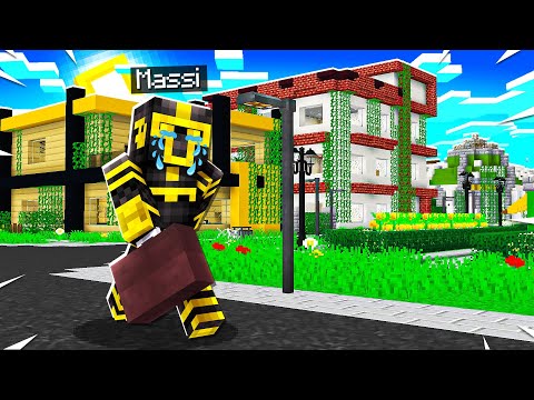 MASSI SE VA DE LA CIUDAD DE PLATANOVILLA EN MINECRAFT 😭