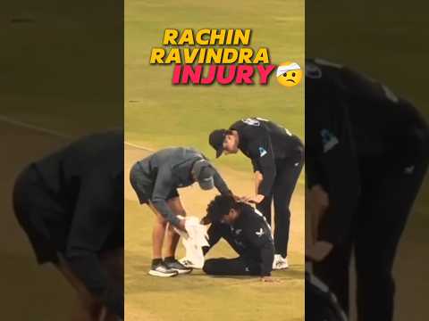 Rachin Ravindra Heavy Injury🤕 In PCB Gaddafi Stadium #shorts #shortvideo #indiancricketer