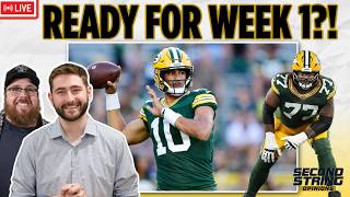 LIVE: Are the Packers READY for Week 1?! + NFL Season Predictions