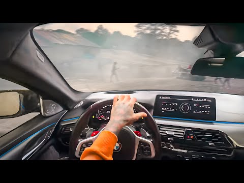 Drifting My F90 M5 In A Pit For The *FIRST TIME*