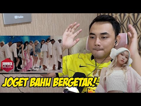 BAHU BERGETAR.. - LE SSERAFIM - CRAZY [MV] Reaction - Indonesia