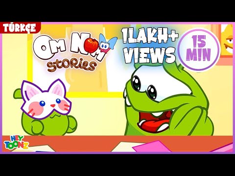 Om Nom Hikâyeleri  | Om Nom Bugün Bir Kaplana mı Dönüşüyor?! Om Nom’un Maske Çılgınlığı! |