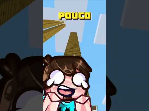 EU PULEI DO BLOCO MAIS ALTO DO MINECRAFT E ISSO ACONTECEU