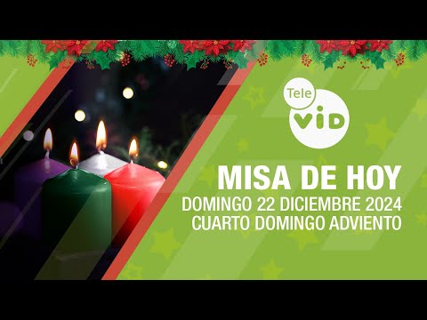 Misa de hoy 🎄⛪ Domingo 22 Diciembre de 2024, Cuarto Domingo Adviento #TeleVID #MisaDeHoy #Misa