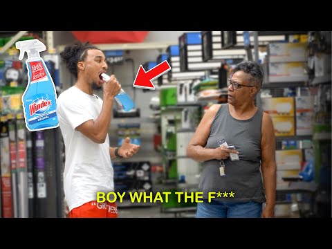 Drinking Cleaning Supplies Prank!