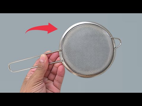 Few people know the true function of a stainless steel sieve! something incredible