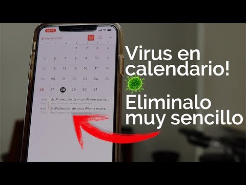 COMO QUITAR EL VIRUS EN EL CALENDARIO DE MI IPHONE!