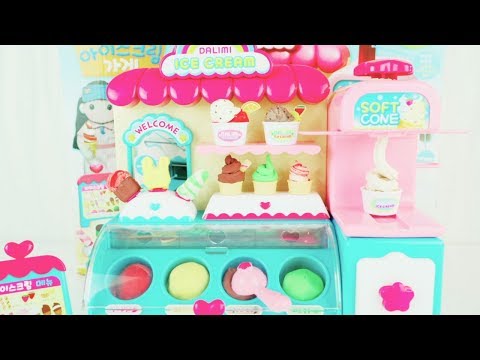 ICE CREAM SHOP - MAKE YOUR OWN ICE CREAM CONE, ICE CREAM CUP AND STICK