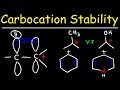Carbocation Stability and Effects