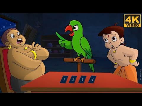 Chhota Bheem - Talking Parrot Tells Future! | Fun Videos | Cartoons for Kids in Hindi