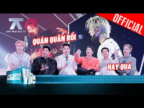 Bộ đôi RHYDER - Captain được anh em đồng loạt gọi tên QUÁN QUÂN | Anh Trai Say Hi