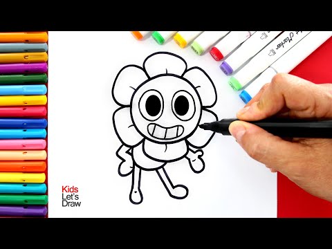 Cómo dibujar y pintar a DANDY (Dandy's World) – Tutorial paso a paso