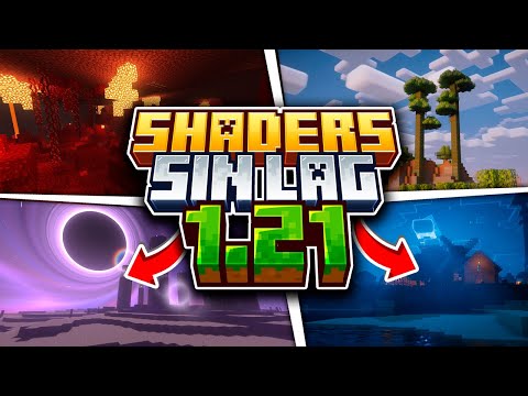 LOS 10 Mejores SHADERS para MINECRAFT 1.21 (GAMA BAJA, MEDIA y EXTREMA) SHADERS JAVA 1.21😱