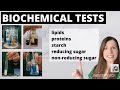 Biochemical Tests in A-Level Biology