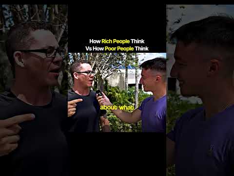 How Rich People Think Vs How Poor People Think