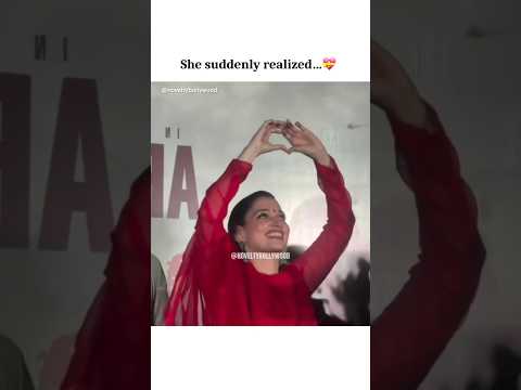 She suddenly realized 😱🙈 #shorts #ytshorts #tamannaahbhatia