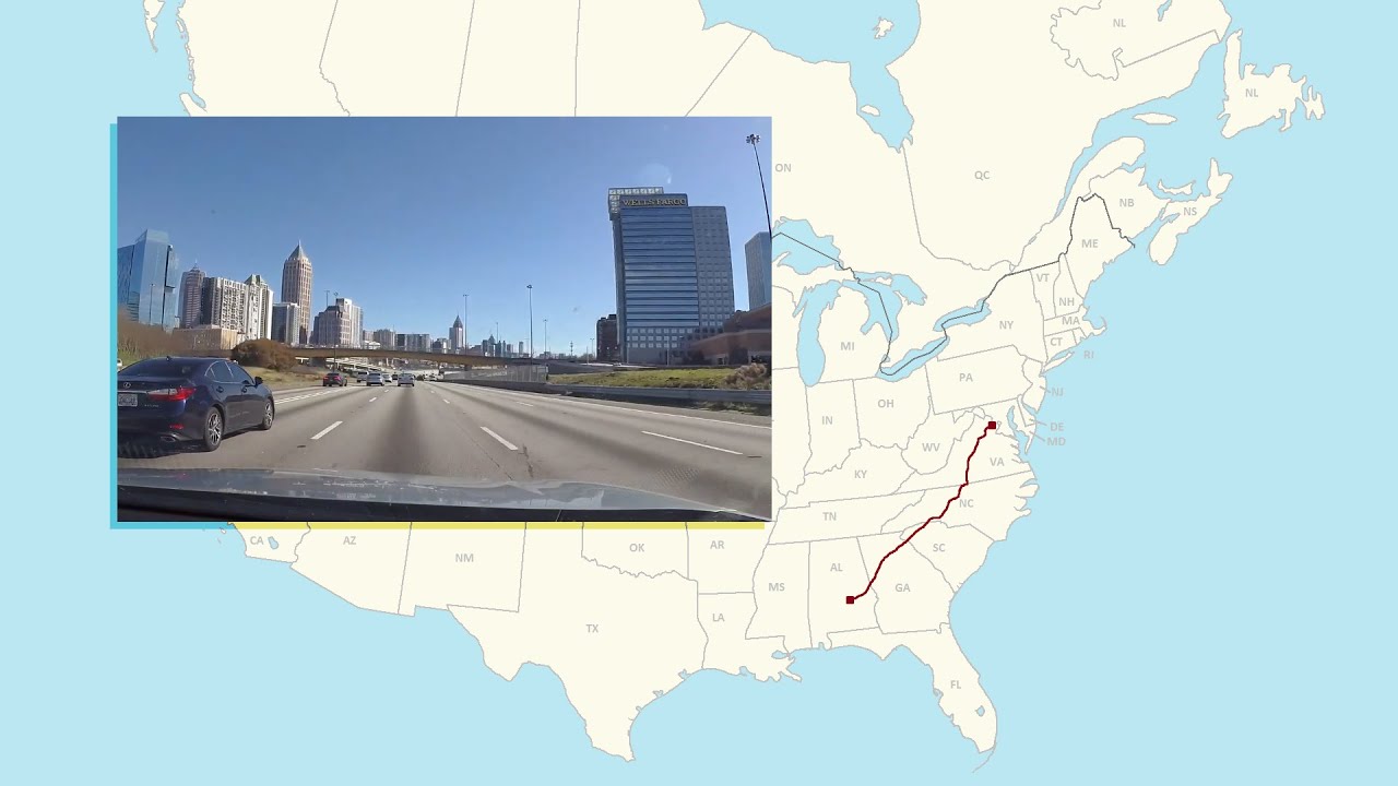 Herndon, VA to Montgomery, AL: A Complete Real Time Road Trip