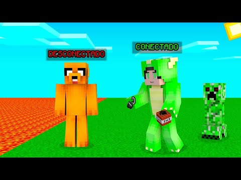 CREÍ que mi AMIGO estaba SIN MOVERSE (AFK) y... 😫🤣 MINECRAFT TROLL #Shorts