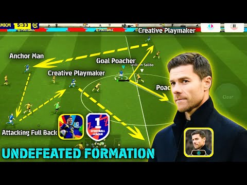 100% Best Quick Counter Formation In eFootball 2025 Mobile !! 🤩🔥 eFootball 2025 Best Formation