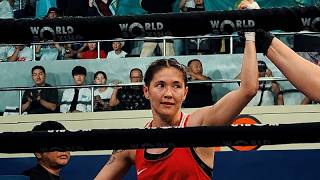 YouTube video thumbnail: Meet Nazym Kyzaibay, Kazakhstan’s First Female World Boxing Champion and Olympic Bronze Medallist