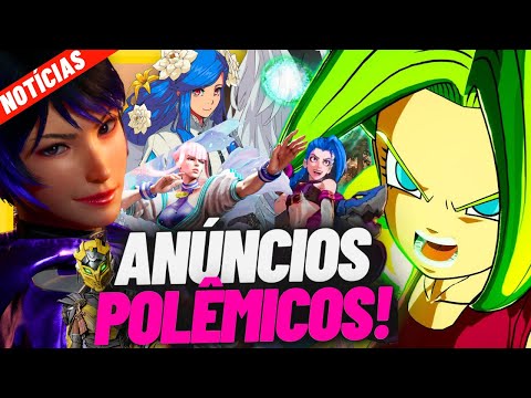 URGENTE! Tekken Gera Revolta Mundial; Grandes Anúncios pro Brasil; Jogos da Bandai Cancelados; sf6